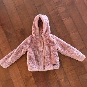 Under Armour Coldgear Cozy faux fur hooded jacket